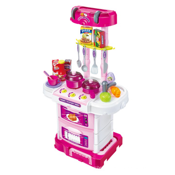 Cooking Games Kids Toy Kitchen Play Set Kitchen Toy for Girls Boys